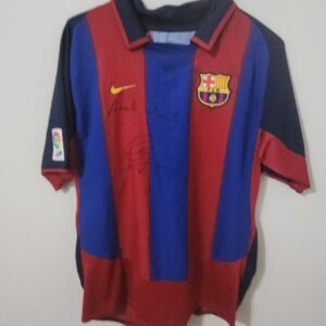Nike Barcelona 2003-2004 Away Soccer Jersey Size L